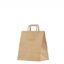 Brun take away papperskasse 26x16x29 cm