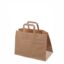 Brun take away papperskasse 35x17x24,5 cm